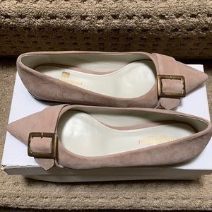 Bruno Magli suede flats